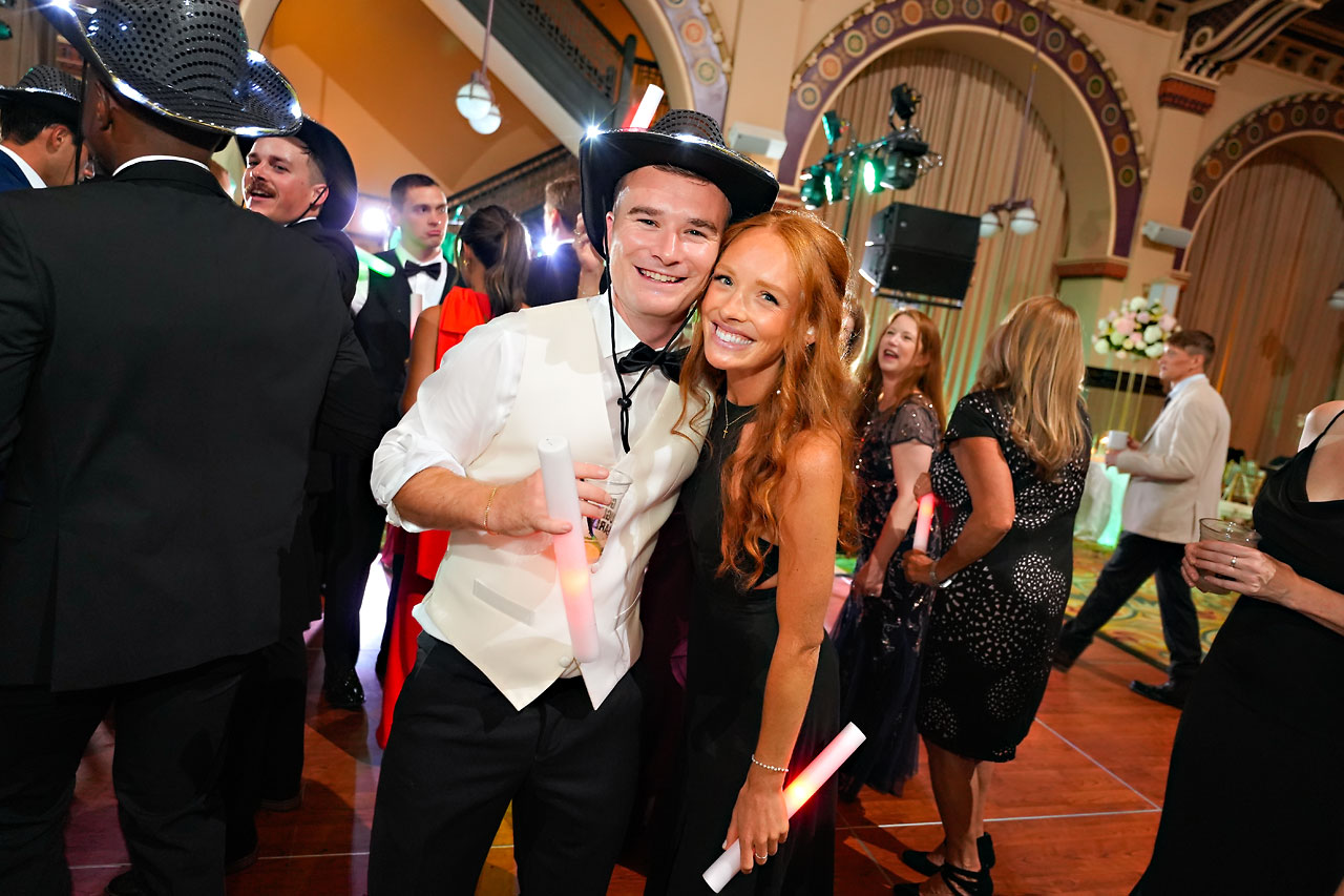 Lauren Colin Crowne Plaza Union Station Grand Hall Indianapolis Wedding 351