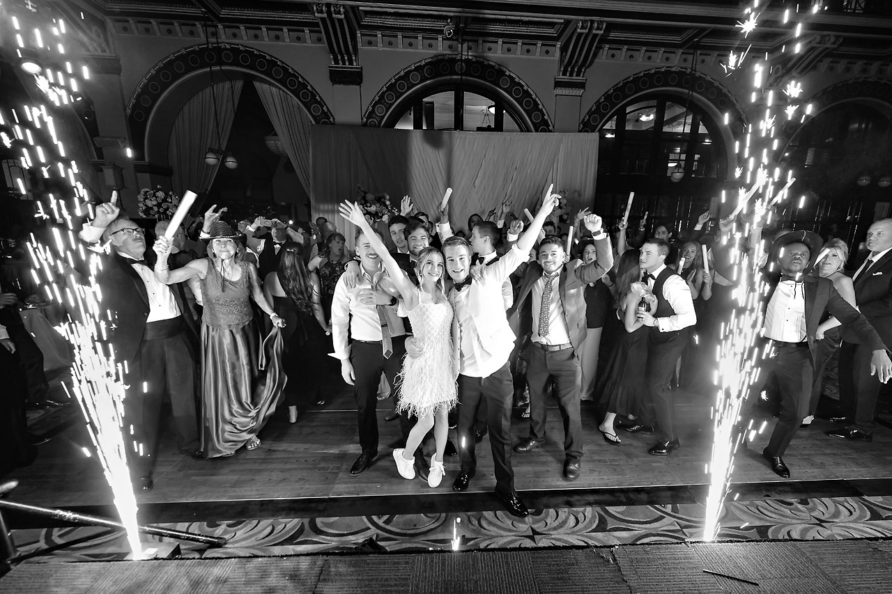 Lauren Colin Crowne Plaza Union Station Grand Hall Indianapolis Wedding 361