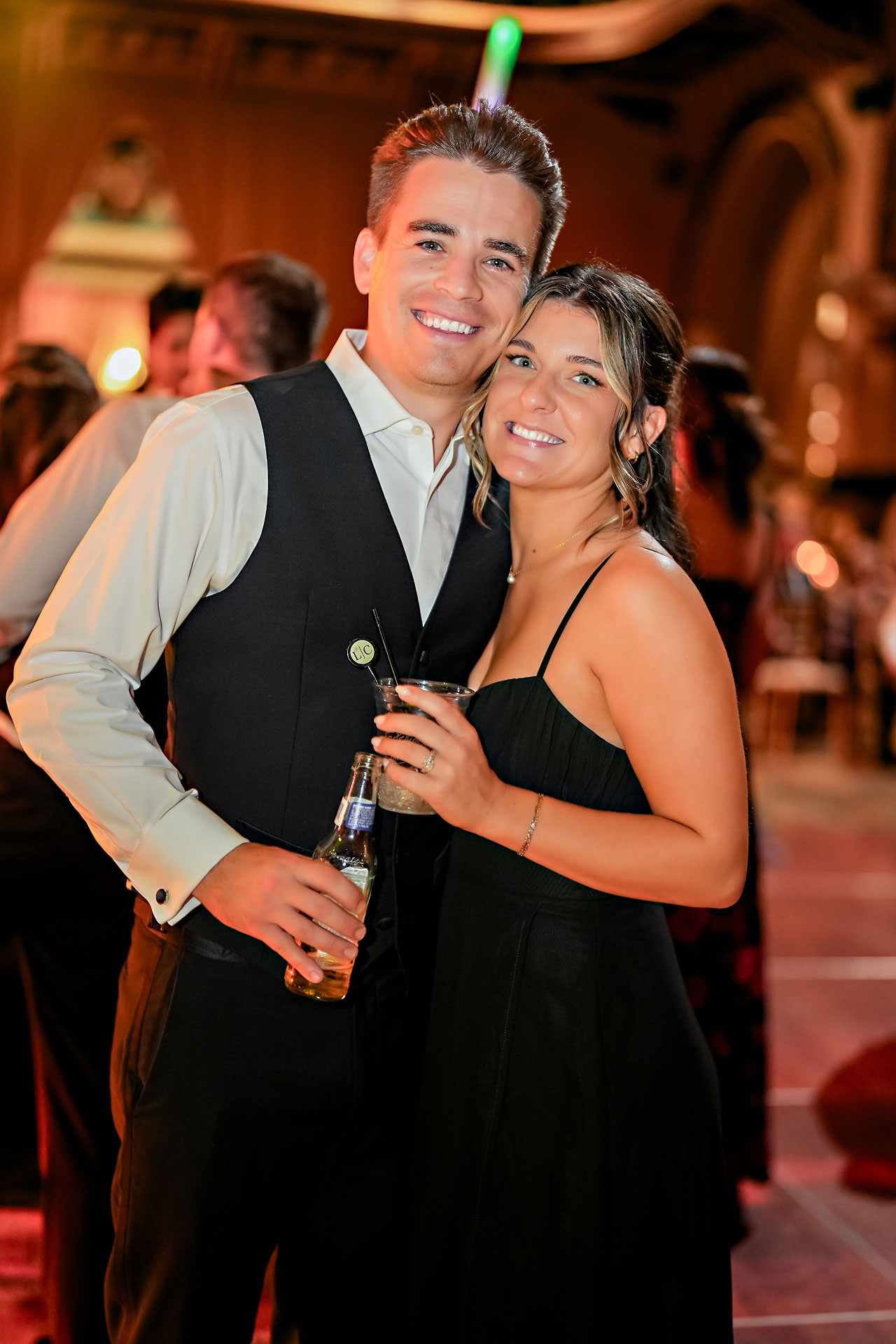 Lauren Colin Crowne Plaza Union Station Grand Hall Indianapolis Wedding 368