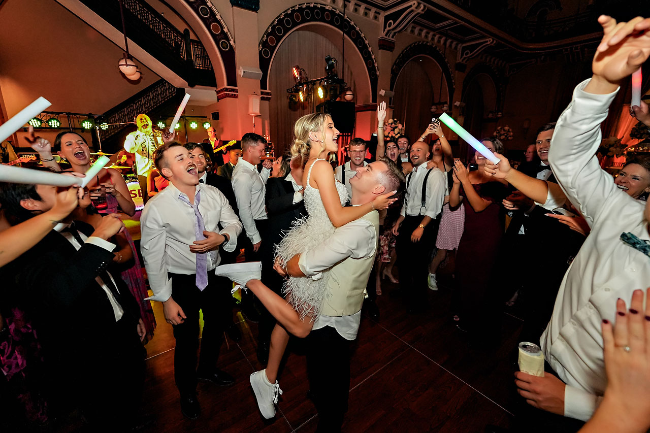 Lauren Colin Crowne Plaza Union Station Grand Hall Indianapolis Wedding 373
