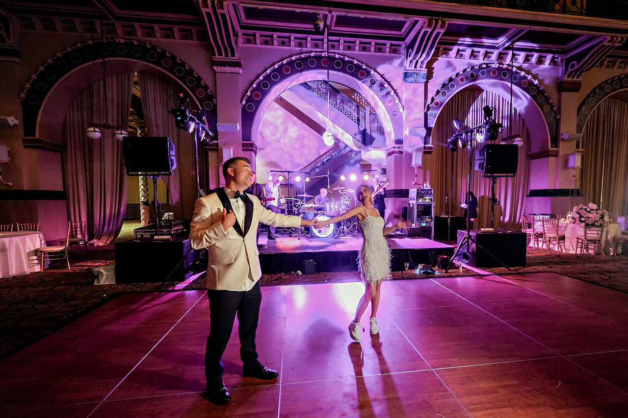 Lauren Colin Crowne Plaza Union Station Grand Hall Indianapolis Wedding 375