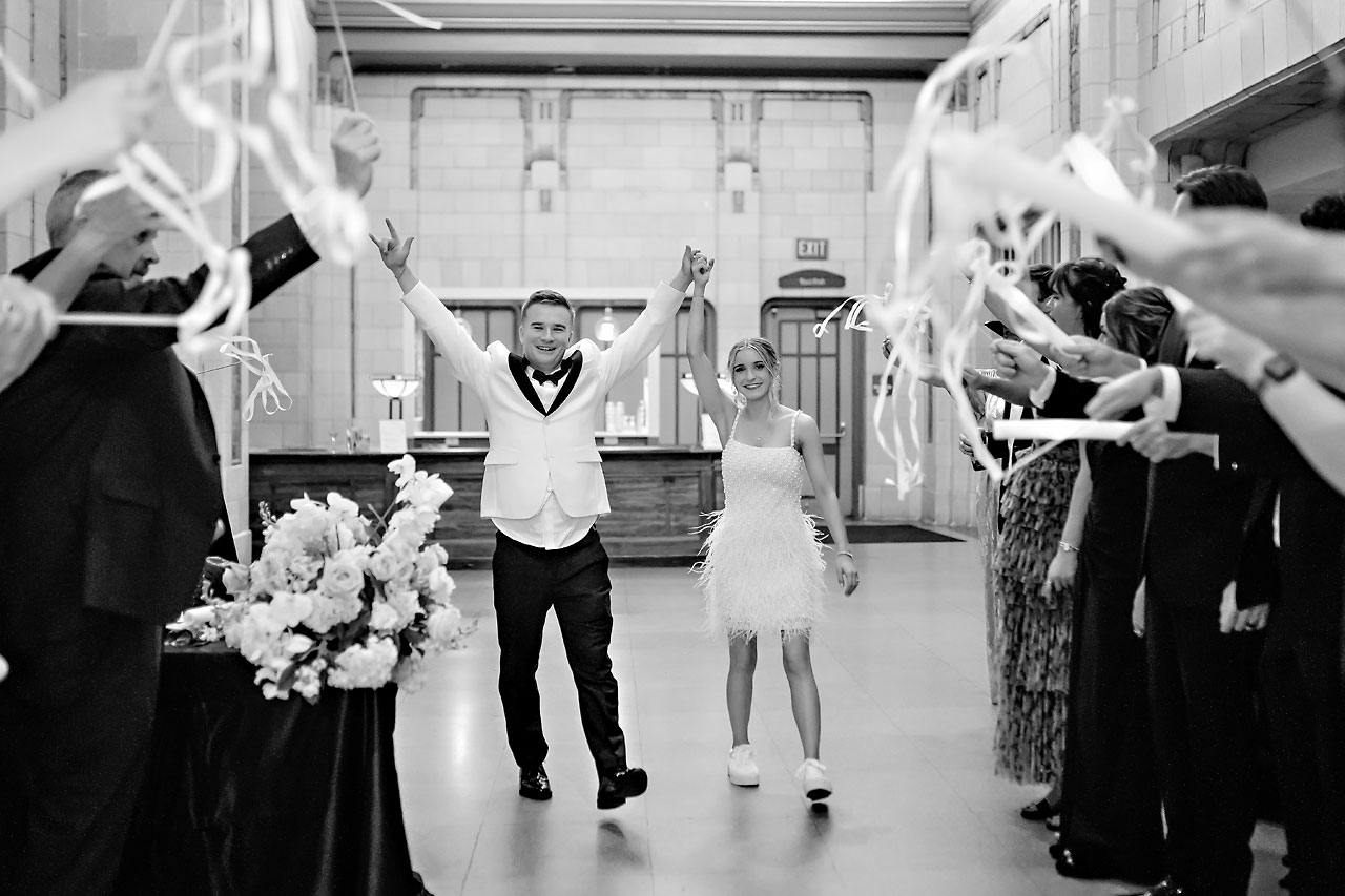 Lauren Colin Crowne Plaza Union Station Grand Hall Indianapolis Wedding 376