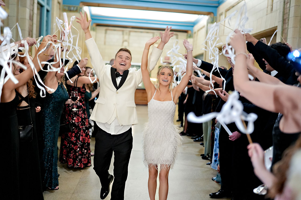 Lauren Colin Crowne Plaza Union Station Grand Hall Indianapolis Wedding 377