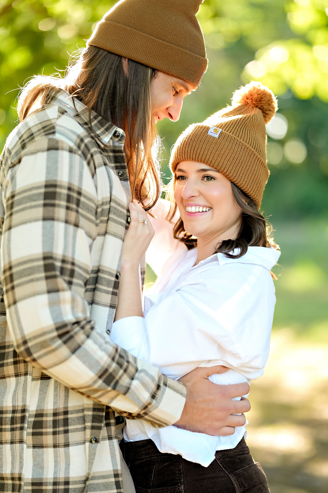 Erin Spencer Holcomb Gardens Fountain Square Canal Indianapolis Engagement Session 001
