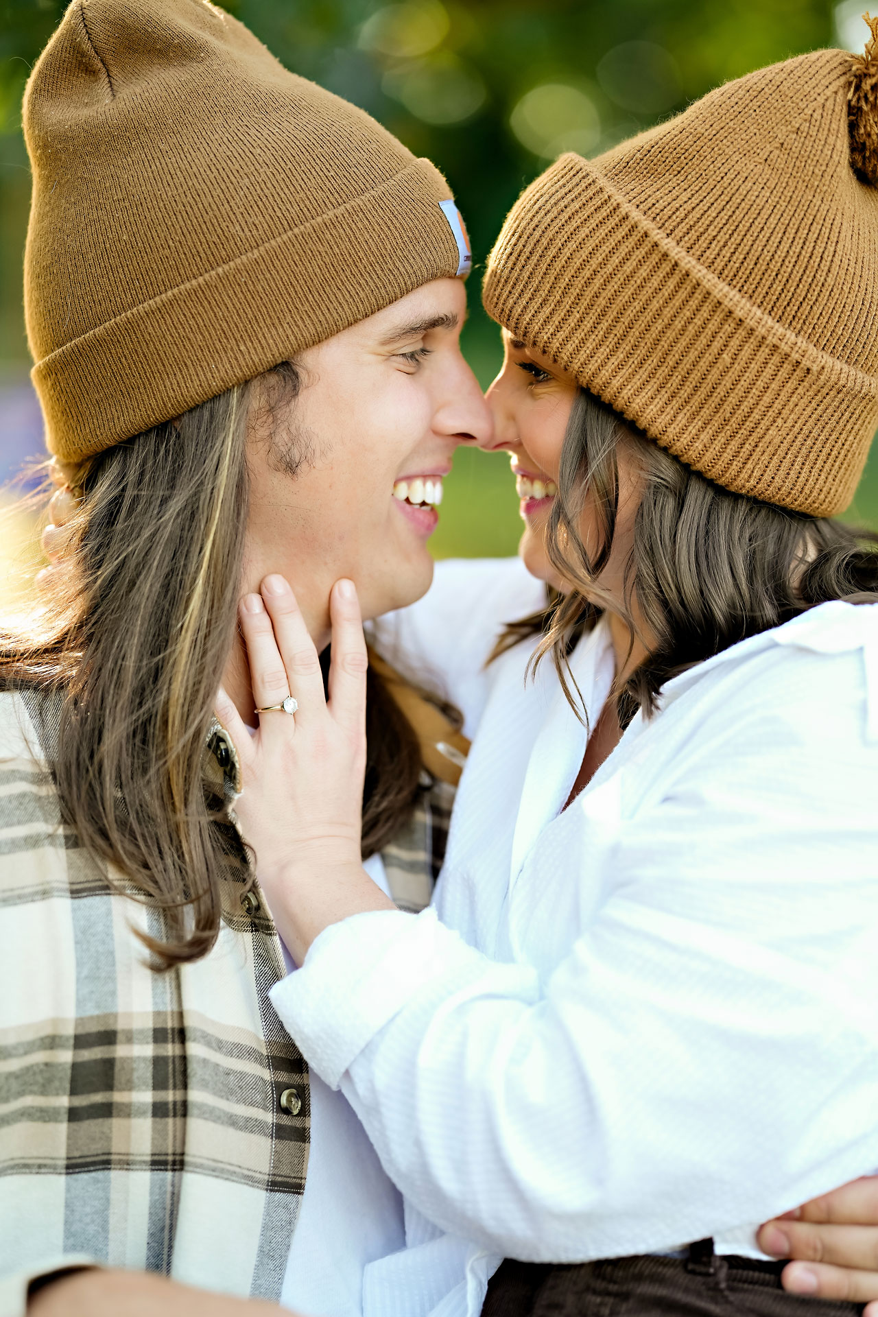 Erin Spencer Holcomb Gardens Fountain Square Canal Indianapolis Engagement Session 015