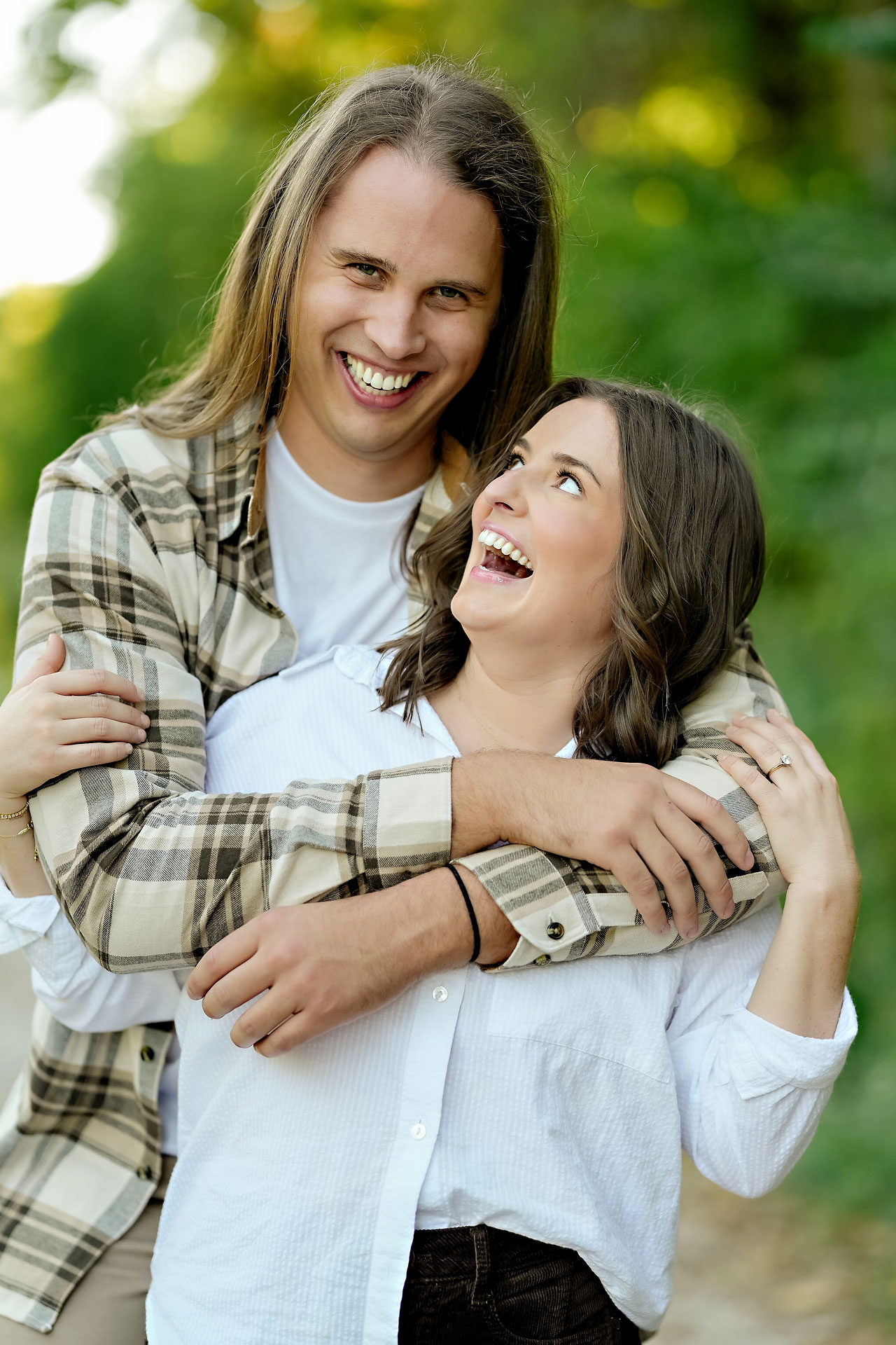 Erin Spencer Holcomb Gardens Fountain Square Canal Indianapolis Engagement Session 025