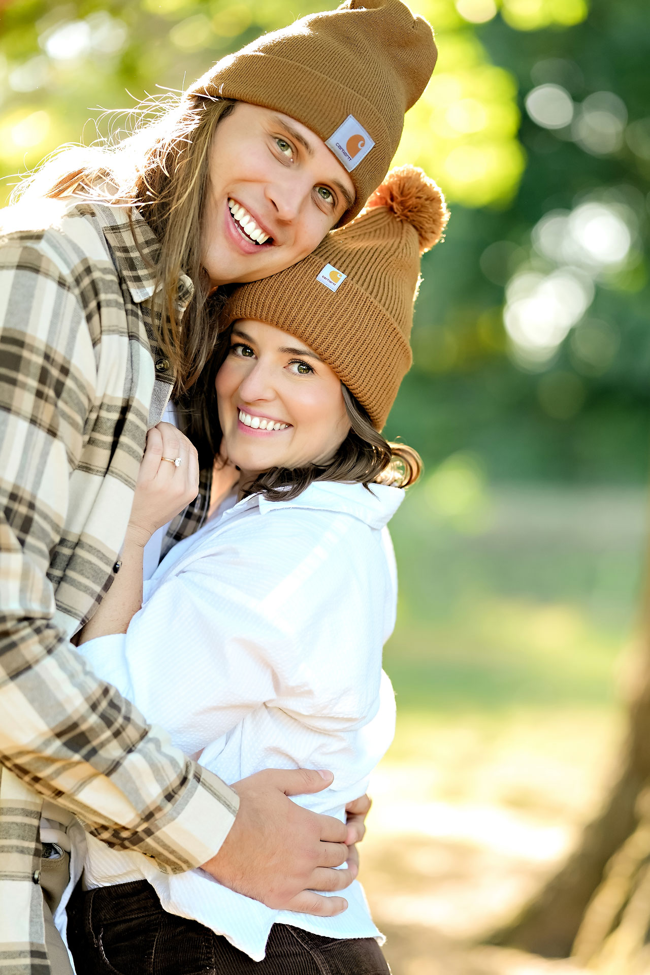Erin Spencer Holcomb Gardens Fountain Square Canal Indianapolis Engagement Session 030