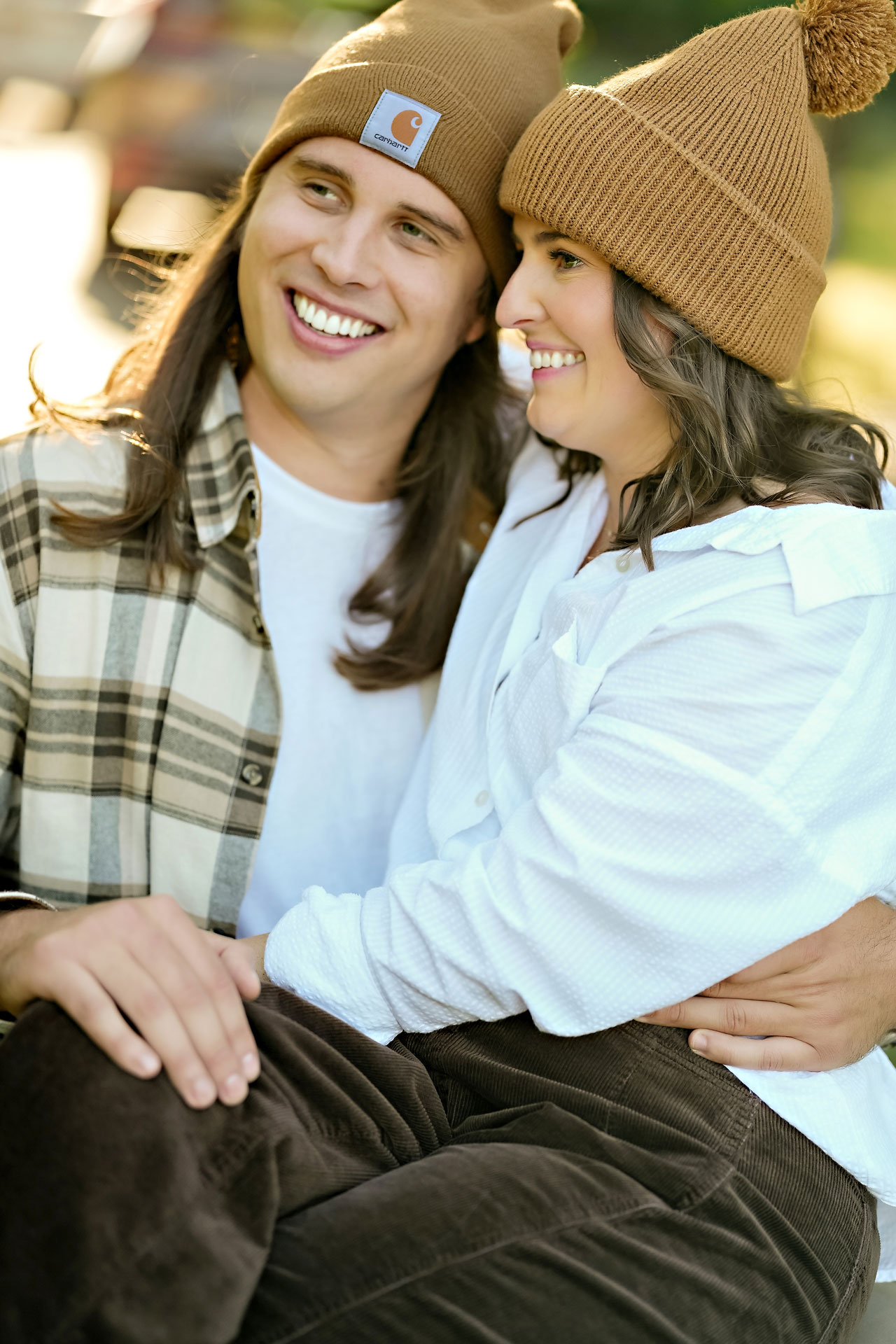 Erin Spencer Holcomb Gardens Fountain Square Canal Indianapolis Engagement Session 041
