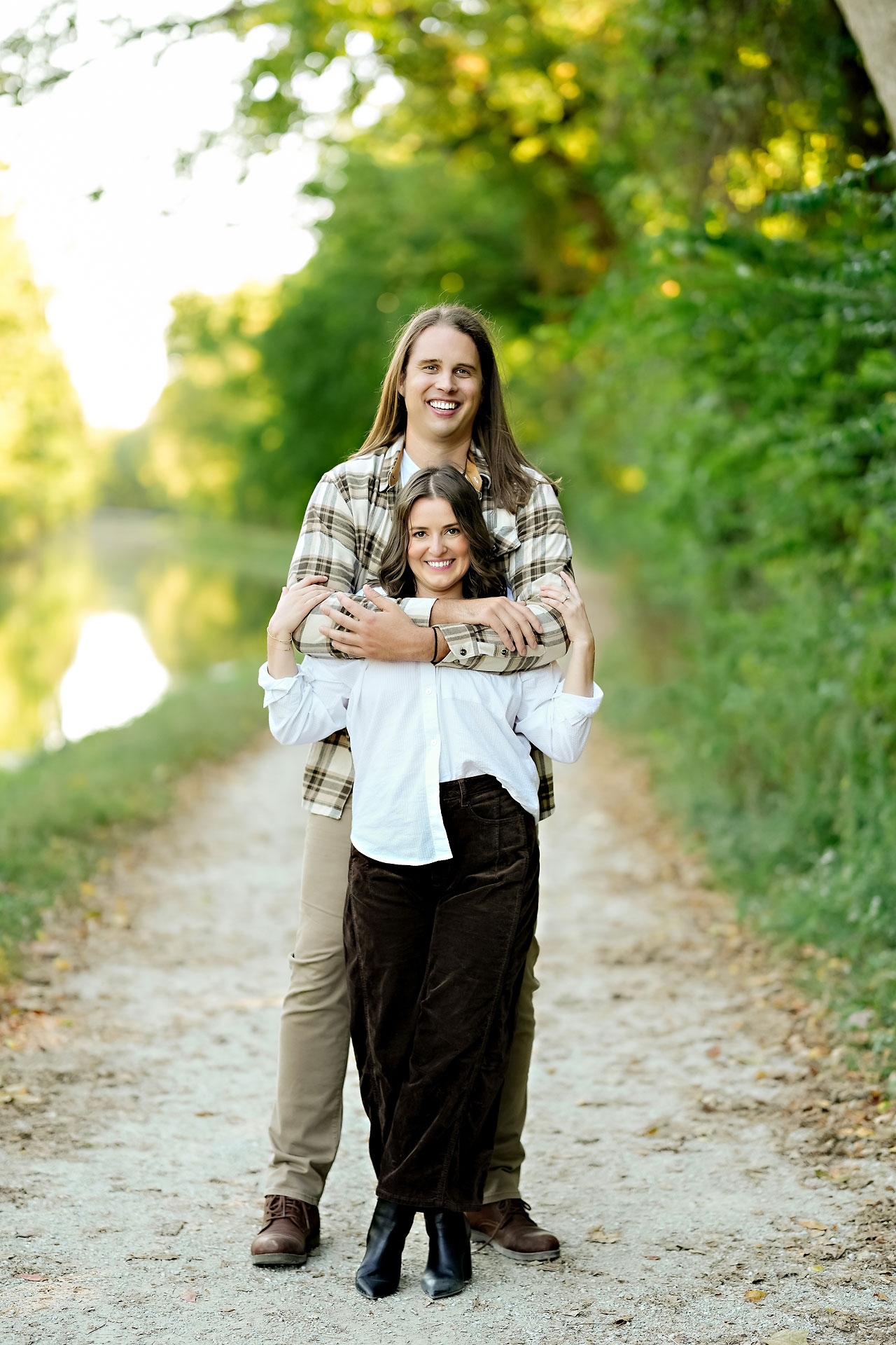 Erin Spencer Holcomb Gardens Fountain Square Canal Indianapolis Engagement Session 051