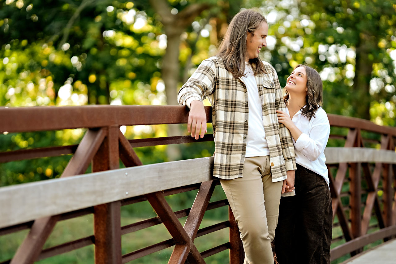Erin Spencer Holcomb Gardens Fountain Square Canal Indianapolis Engagement Session 054