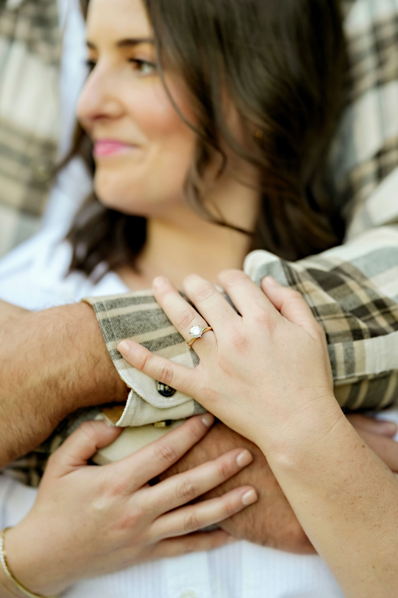 Erin Spencer Holcomb Gardens Fountain Square Canal Indianapolis Engagement Session 060
