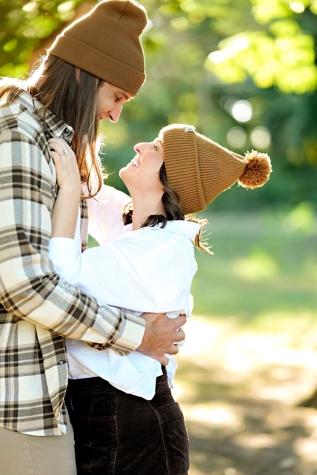 Erin Spencer Holcomb Gardens Fountain Square Canal Indianapolis Engagement Session 067