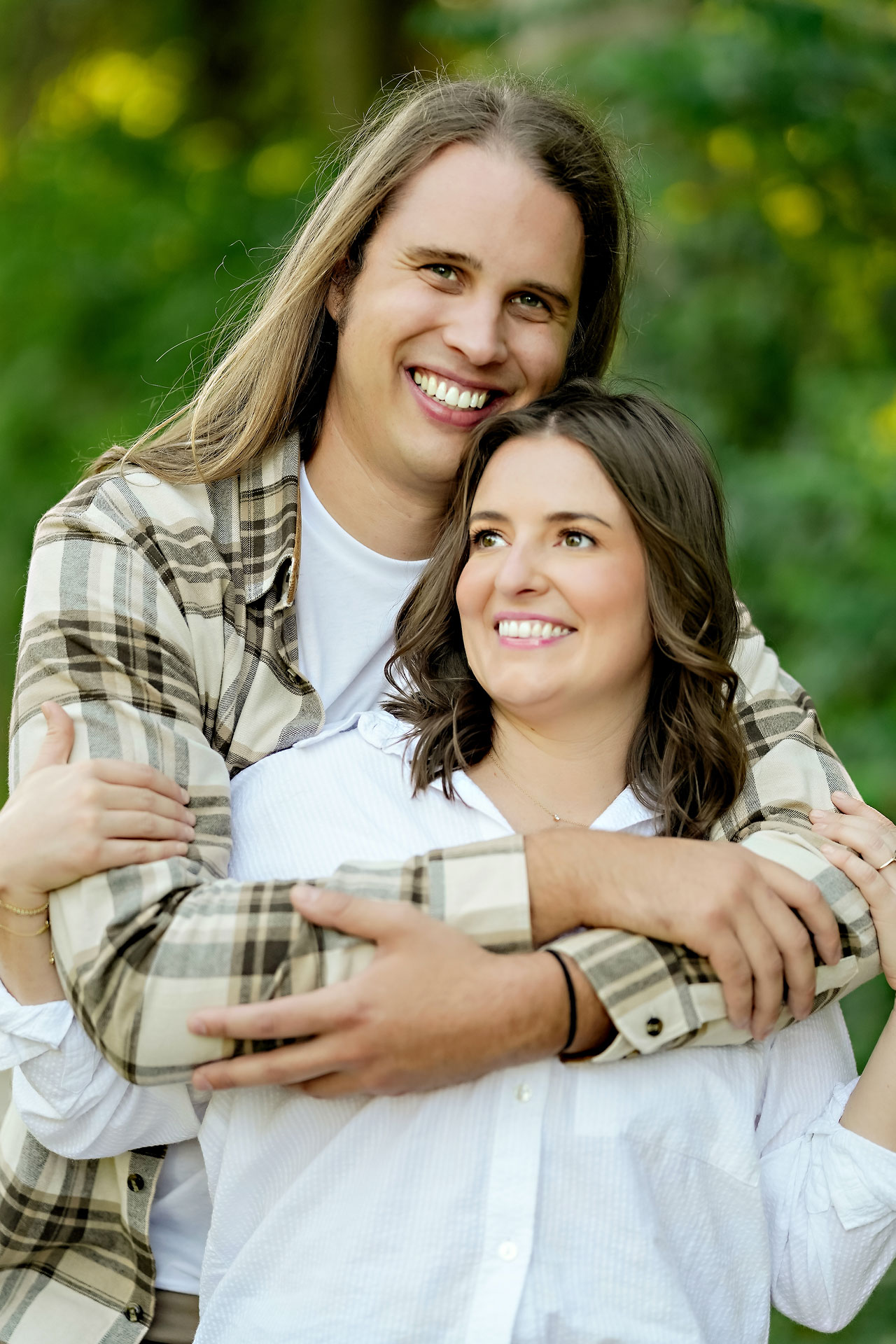 Erin Spencer Holcomb Gardens Fountain Square Canal Indianapolis Engagement Session 068