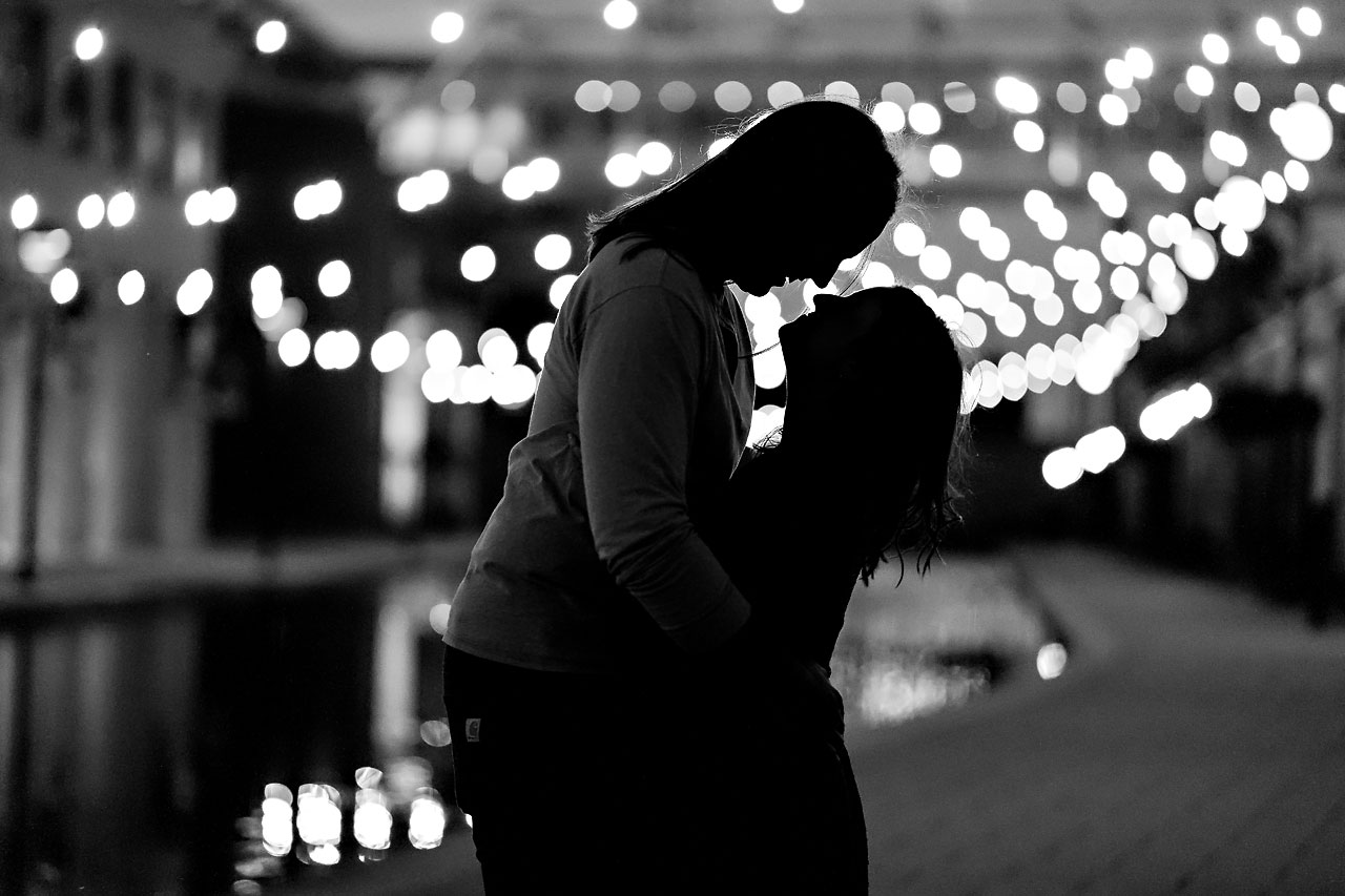 Erin Spencer Holcomb Gardens Fountain Square Canal Indianapolis Engagement Session 134