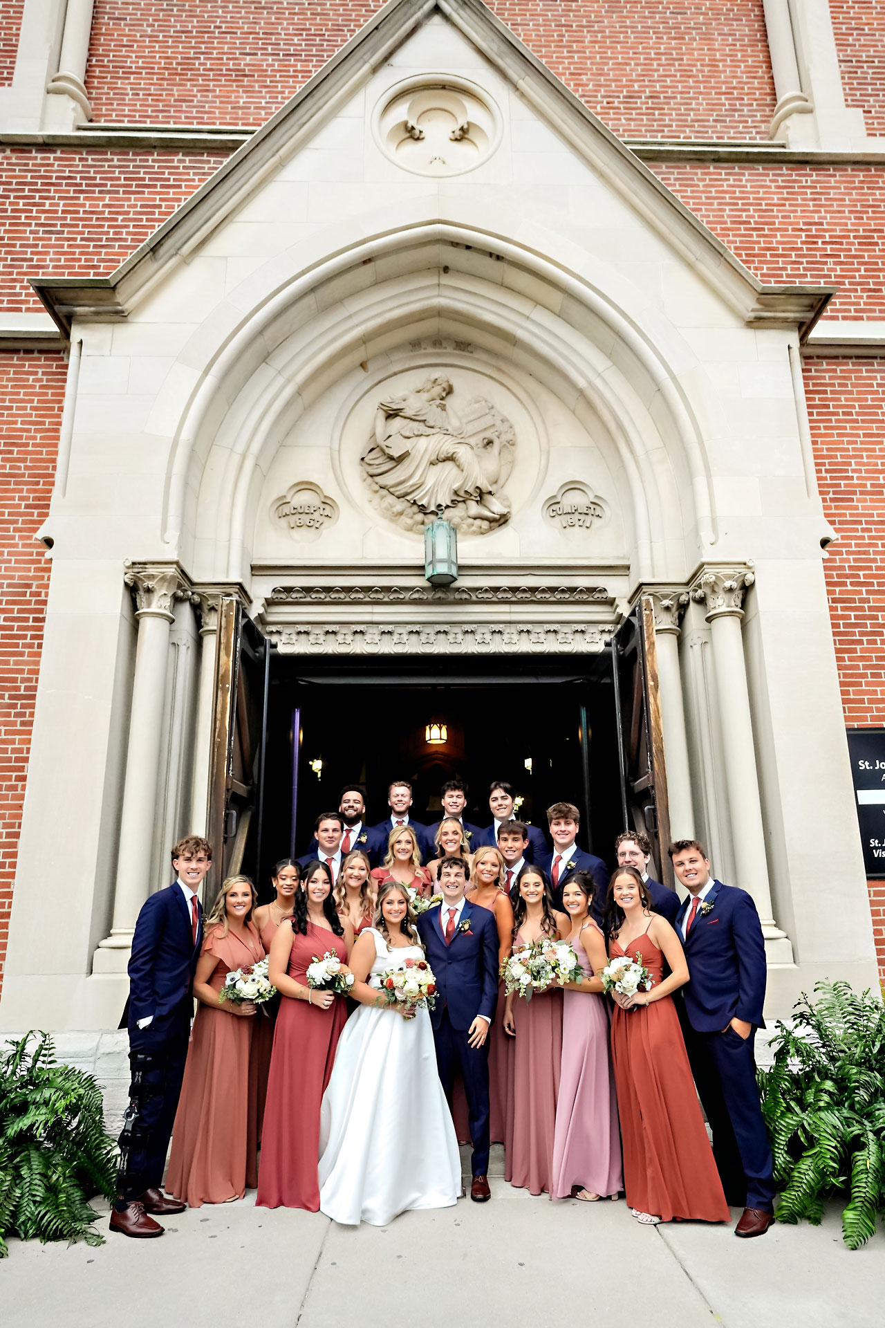 Maria Connor North United Methodist Indiana Roof Ballroom Indianapolis Wedding 139