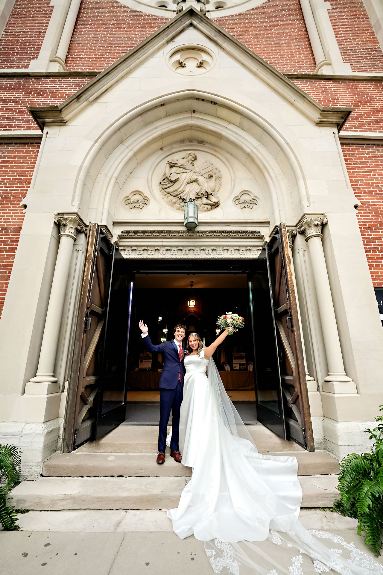 Maria Connor North United Methodist Indiana Roof Ballroom Indianapolis Wedding 142