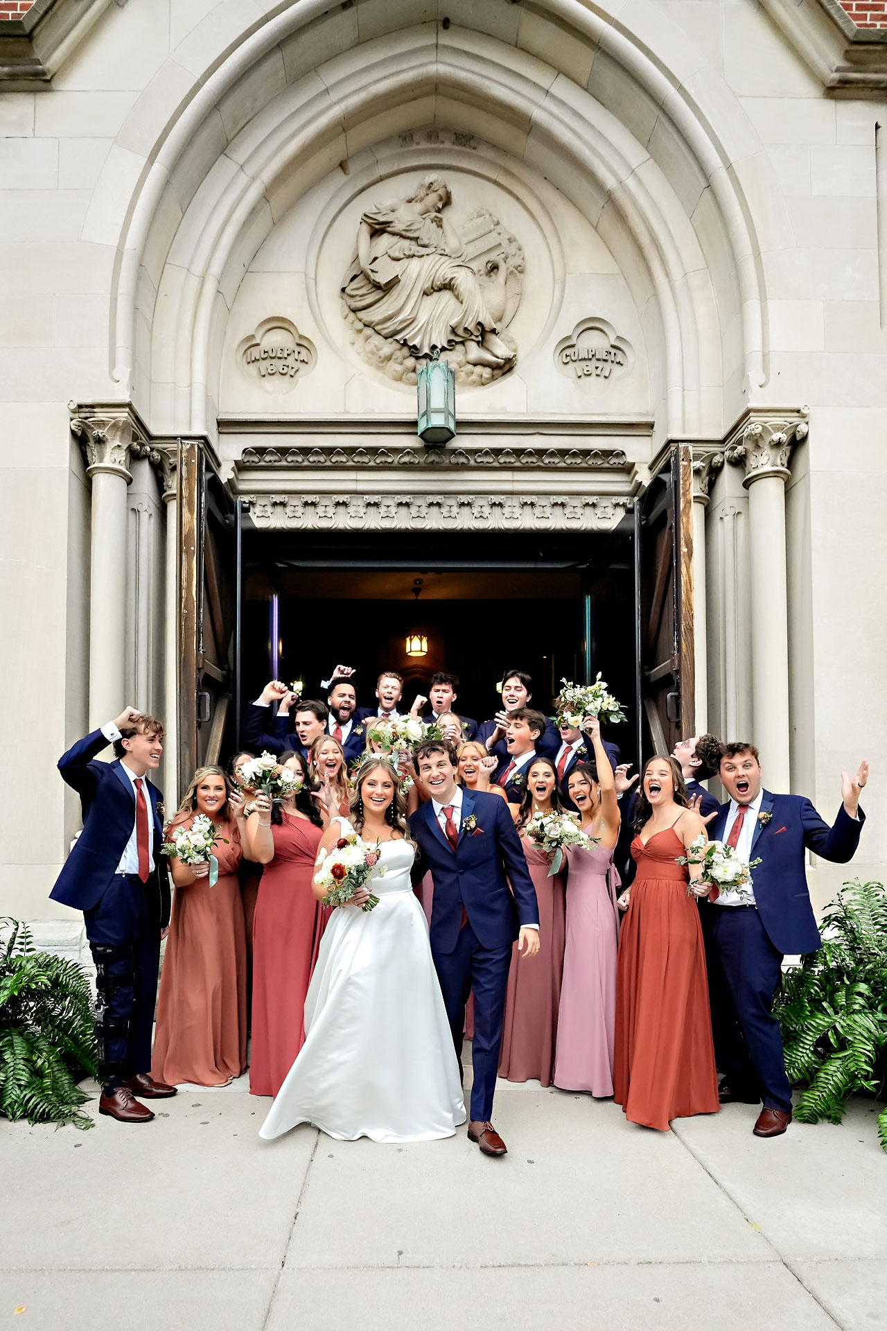 Maria Connor North United Methodist Indiana Roof Ballroom Indianapolis Wedding 168