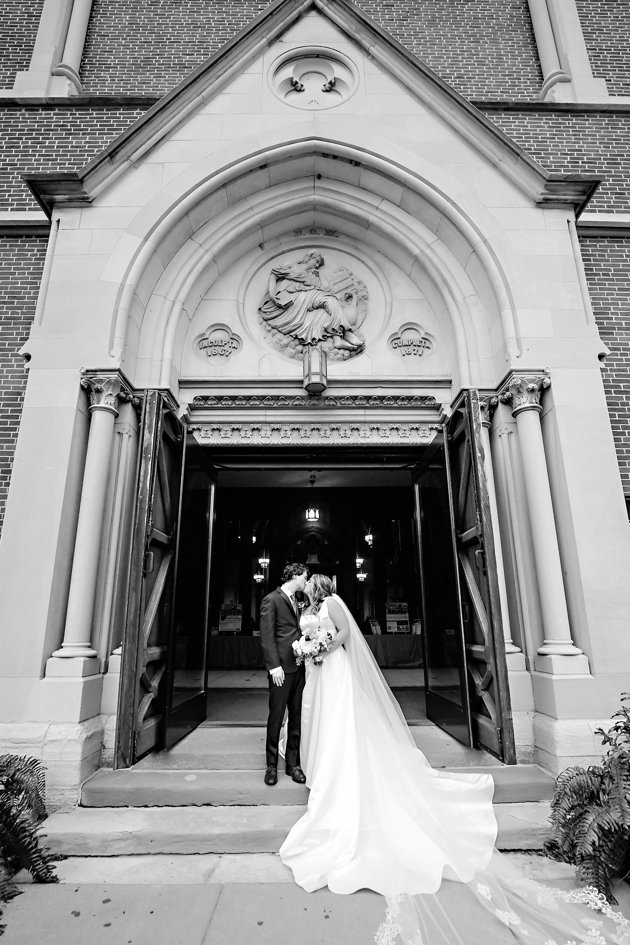 Maria Connor North United Methodist Indiana Roof Ballroom Indianapolis Wedding 175