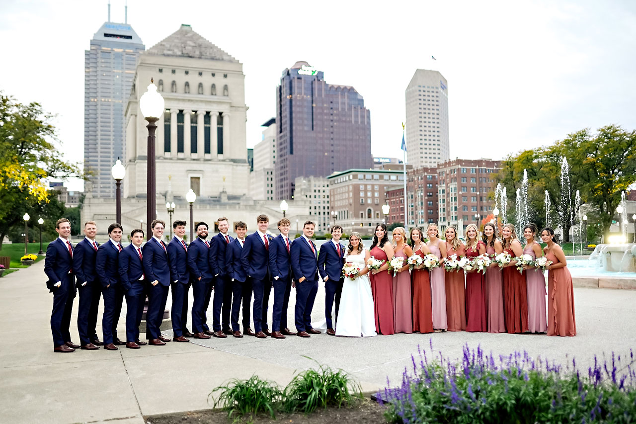 Maria Connor North United Methodist Indiana Roof Ballroom Indianapolis Wedding 190