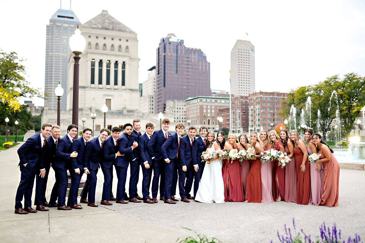 Maria Connor North United Methodist Indiana Roof Ballroom Indianapolis Wedding 193