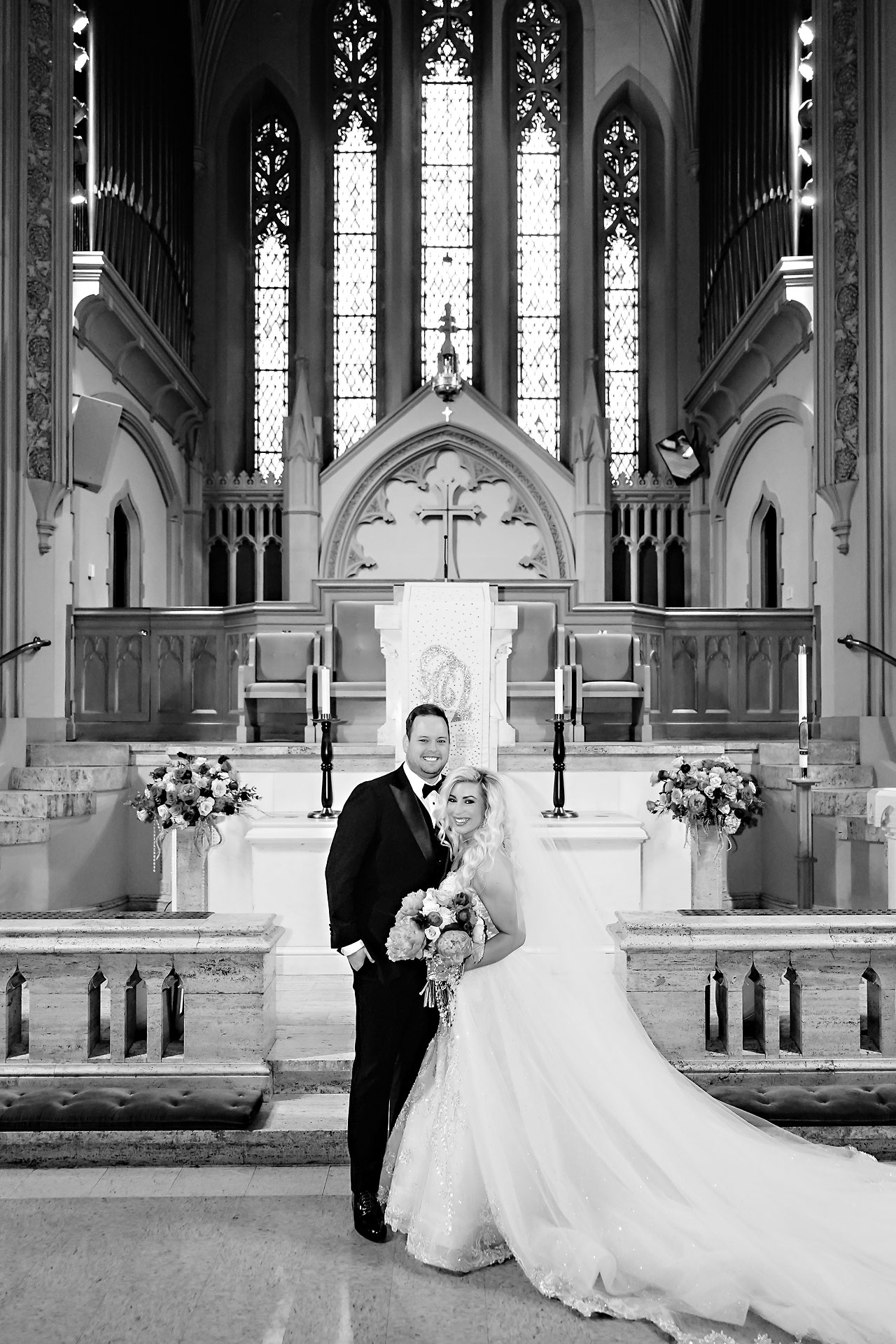 Raelyn Patrick North United Methodist Scottish Rite Indianapolis Wedding 105