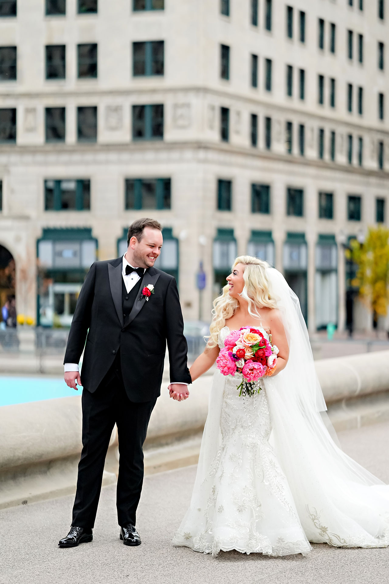 Raelyn Patrick North United Methodist Scottish Rite Indianapolis Wedding 146