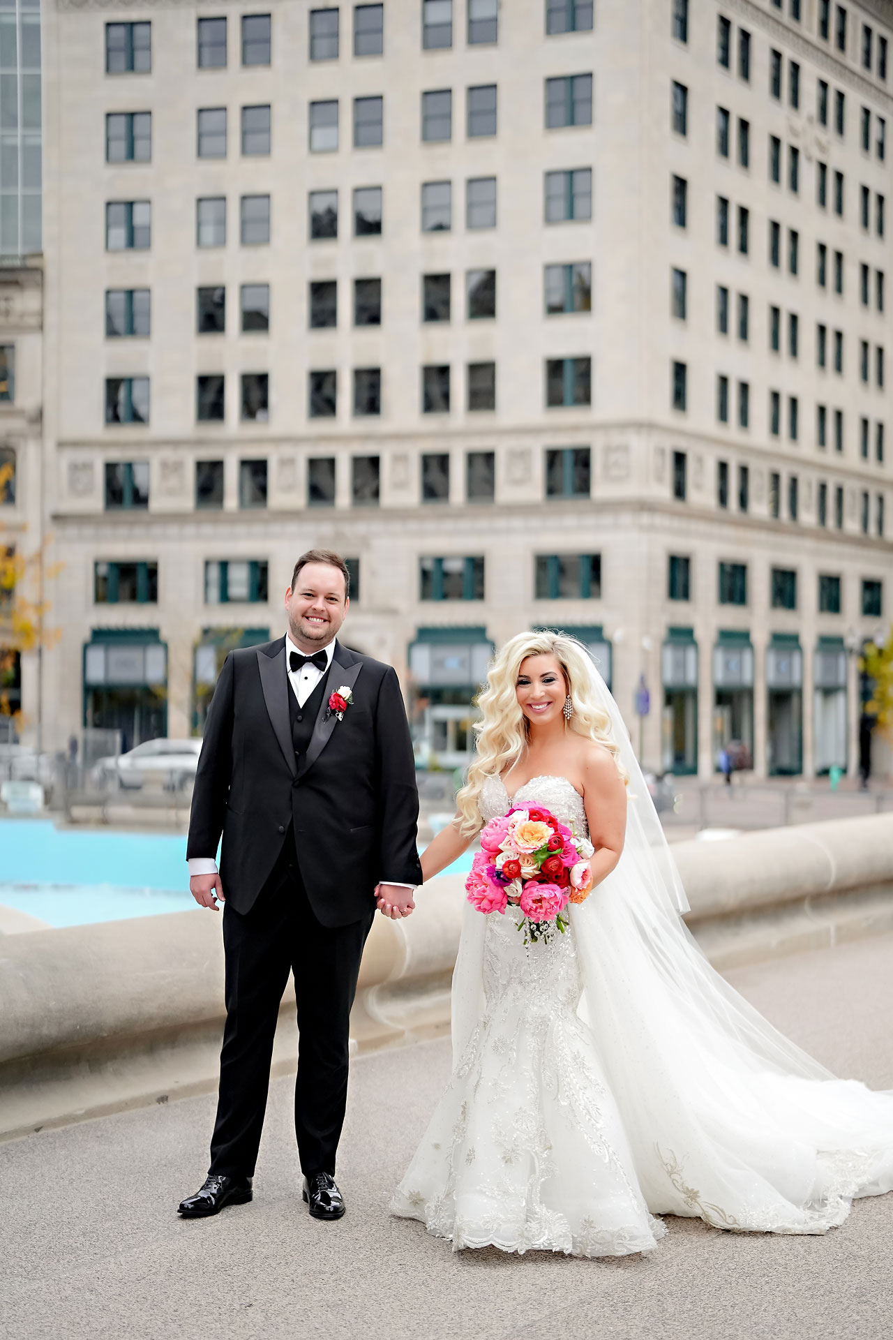Raelyn Patrick North United Methodist Scottish Rite Indianapolis Wedding 149