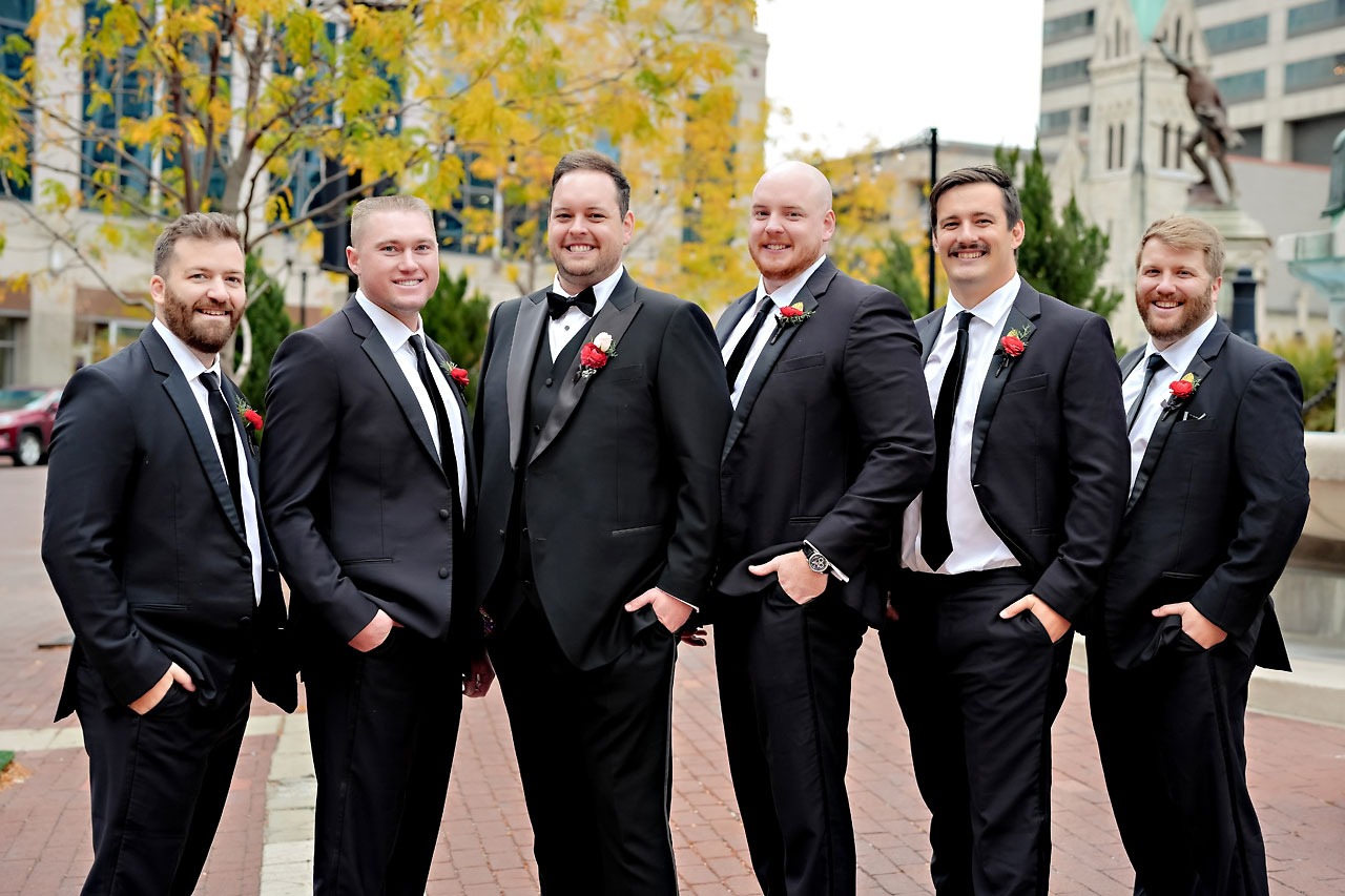 Raelyn Patrick North United Methodist Scottish Rite Indianapolis Wedding 153