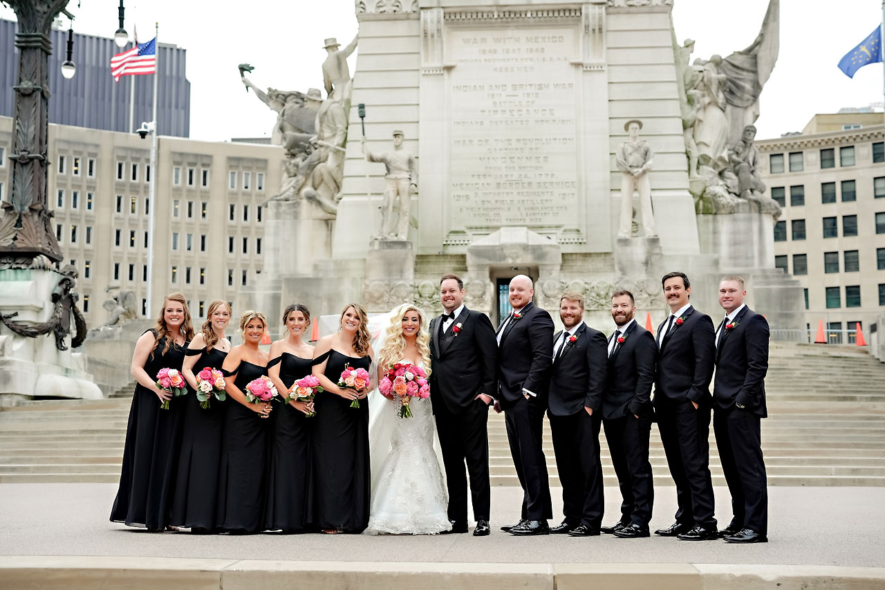 Raelyn Patrick North United Methodist Scottish Rite Indianapolis Wedding 154