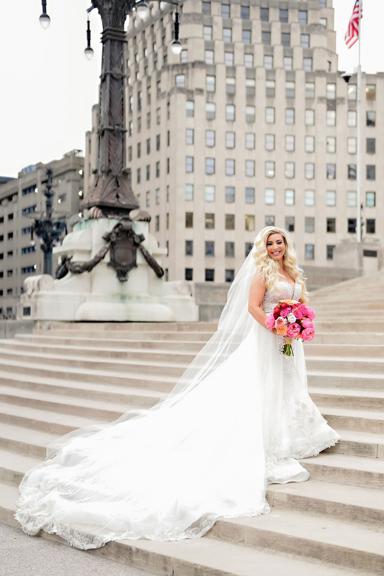 Raelyn Patrick North United Methodist Scottish Rite Indianapolis Wedding 158