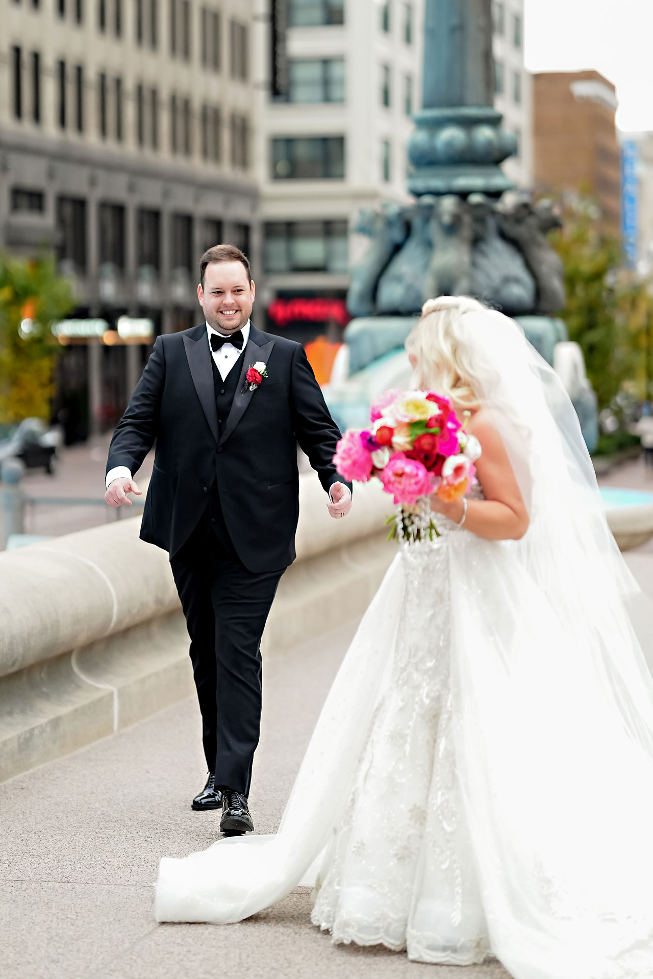 Raelyn Patrick North United Methodist Scottish Rite Indianapolis Wedding 162