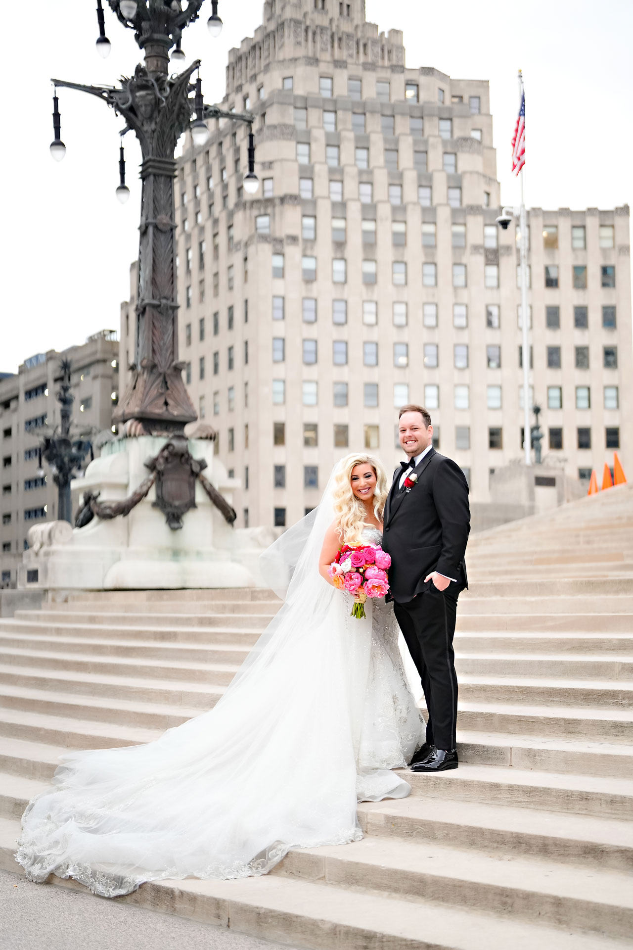 Raelyn Patrick North United Methodist Scottish Rite Indianapolis Wedding 164