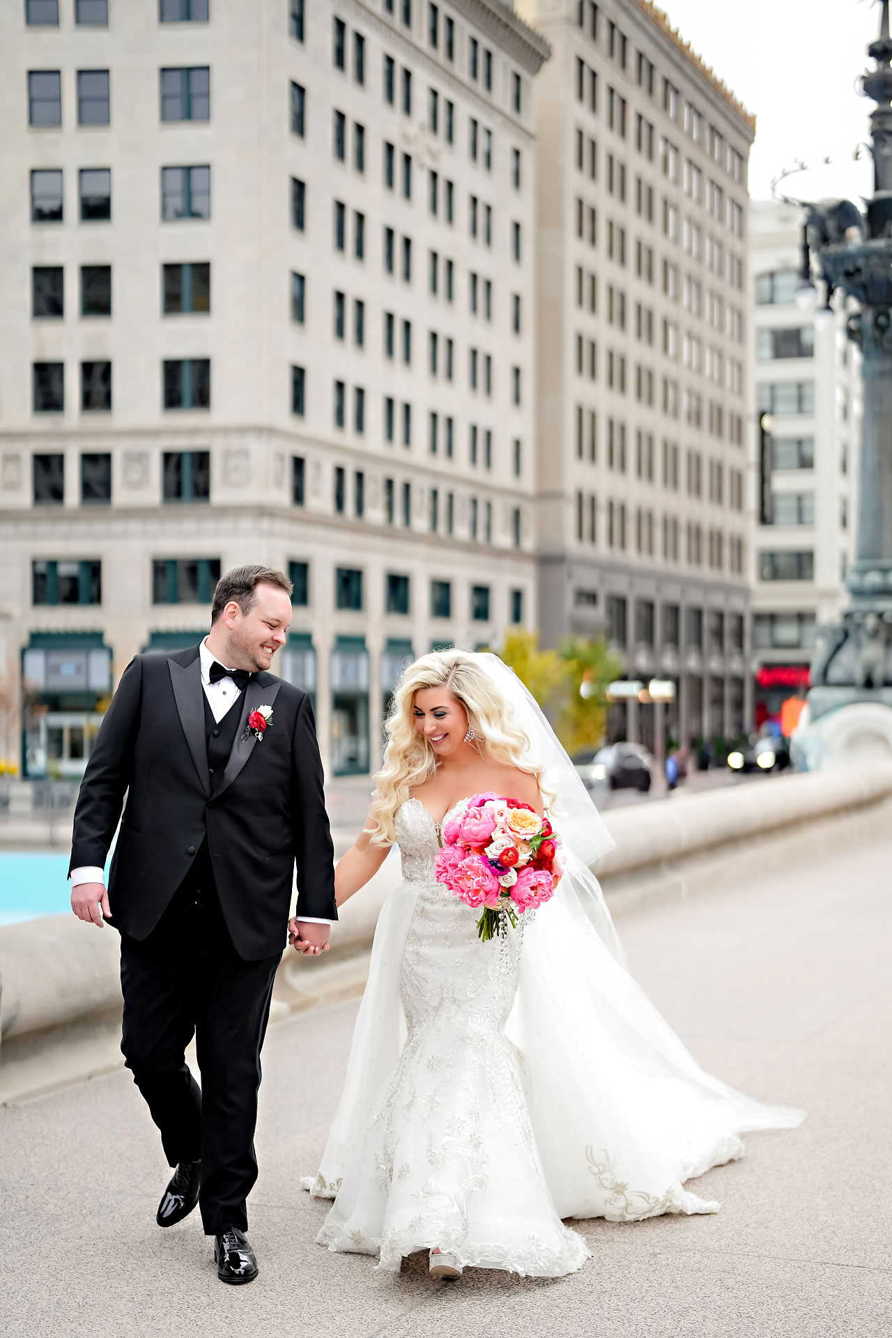 Raelyn Patrick North United Methodist Scottish Rite Indianapolis Wedding 182