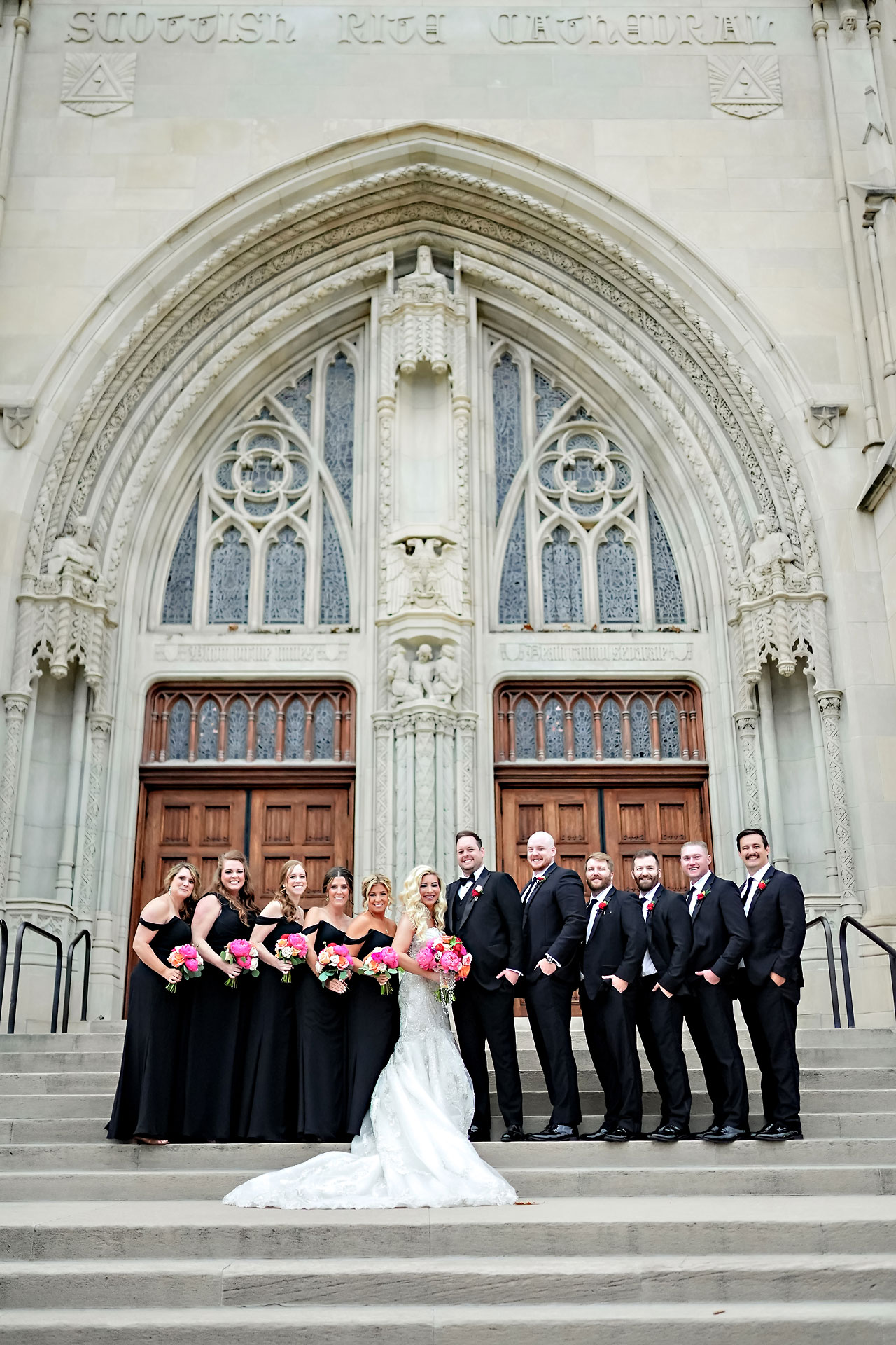 Raelyn Patrick North United Methodist Scottish Rite Indianapolis Wedding 191