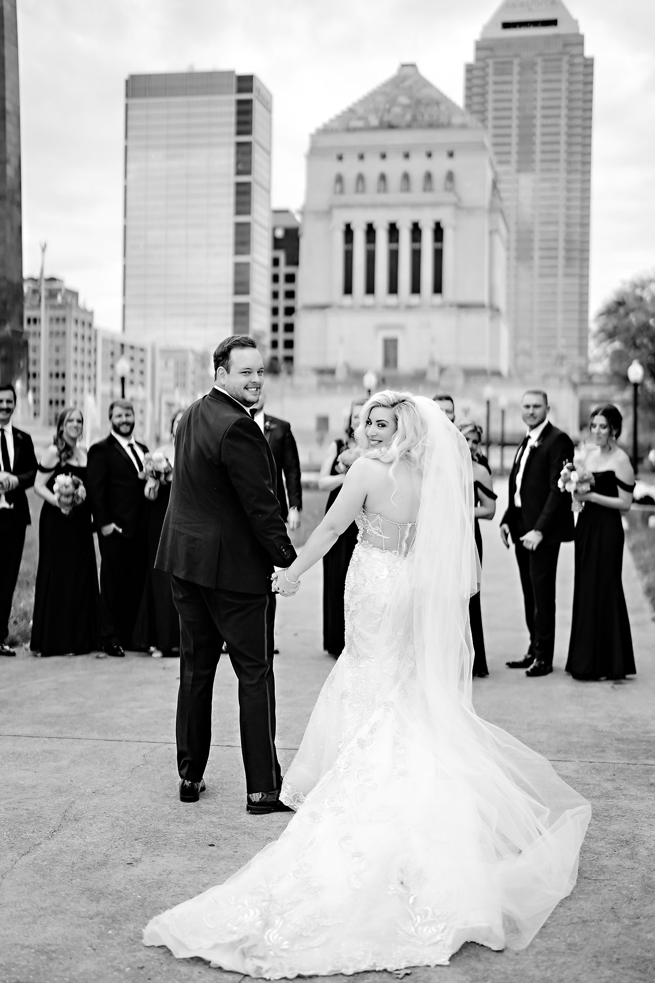 Raelyn Patrick North United Methodist Scottish Rite Indianapolis Wedding 209