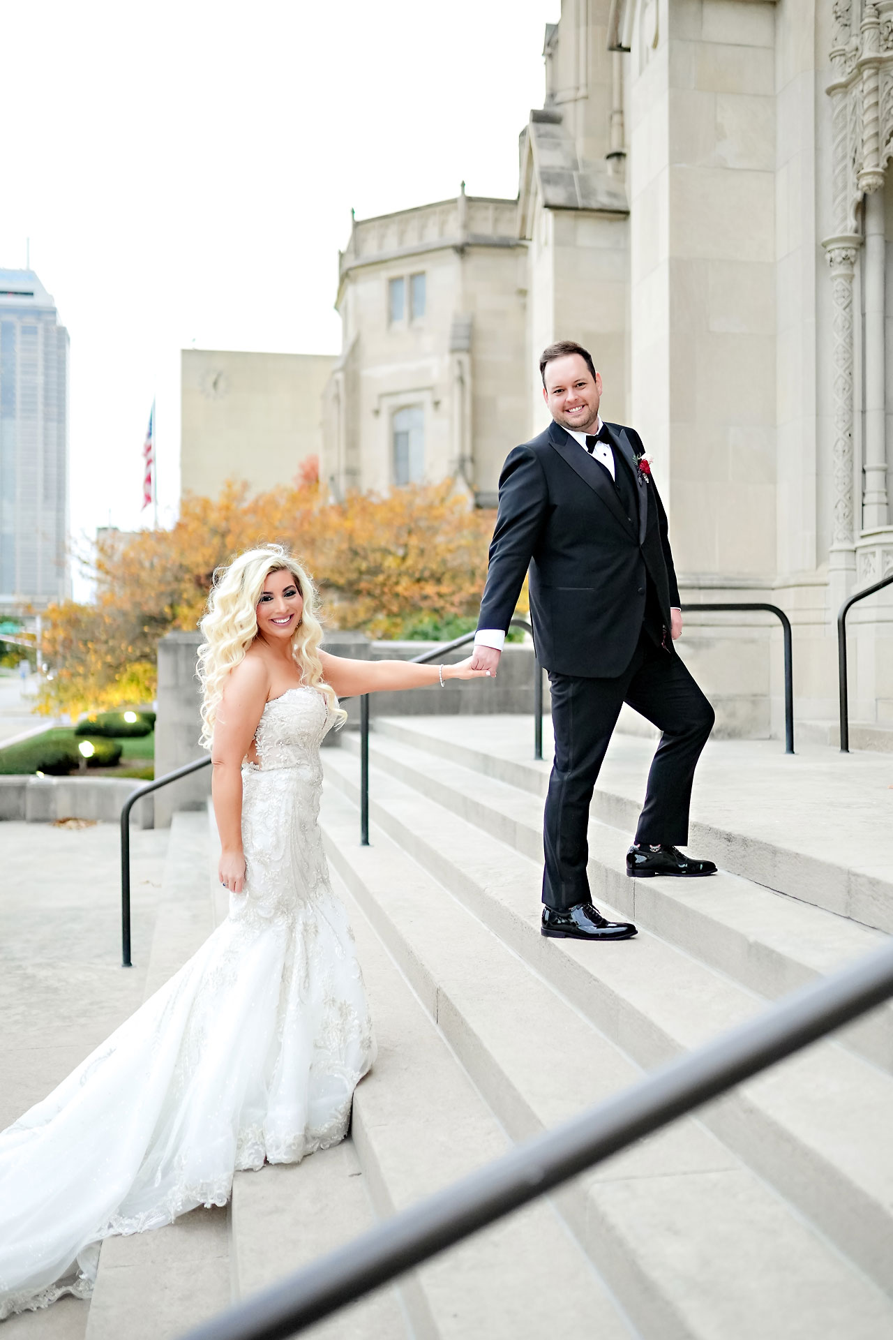 Raelyn Patrick North United Methodist Scottish Rite Indianapolis Wedding 217