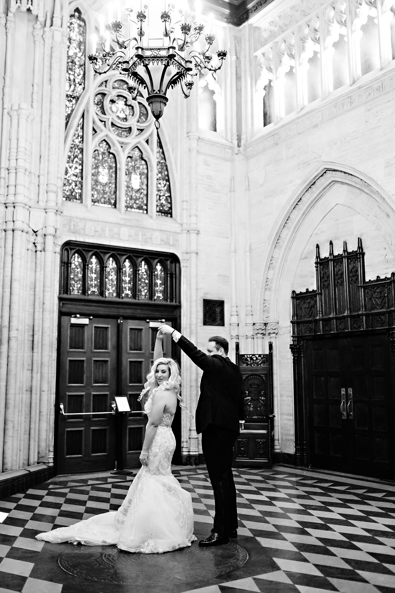 Raelyn Patrick North United Methodist Scottish Rite Indianapolis Wedding 230
