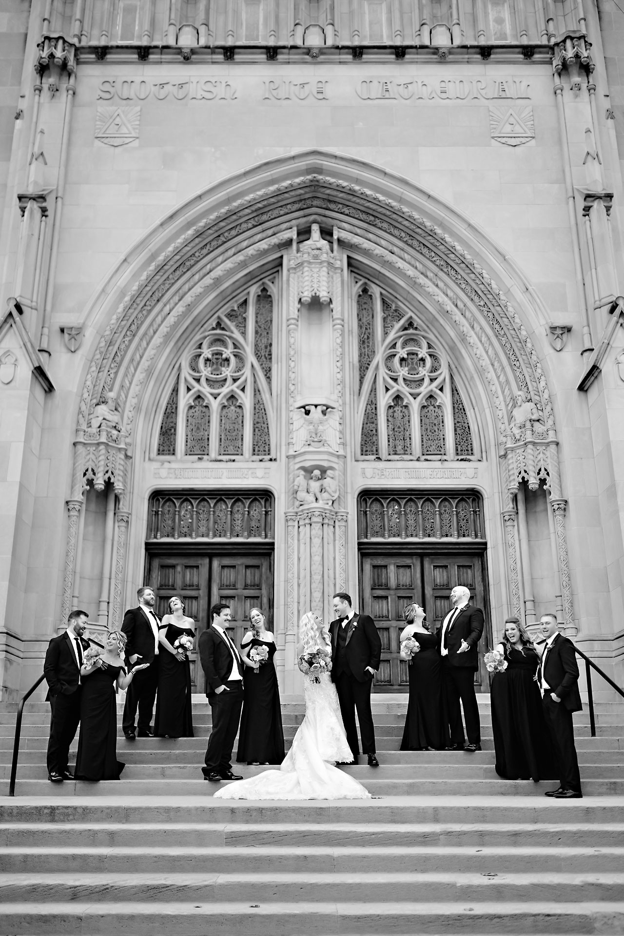 Raelyn Patrick North United Methodist Scottish Rite Indianapolis Wedding 231