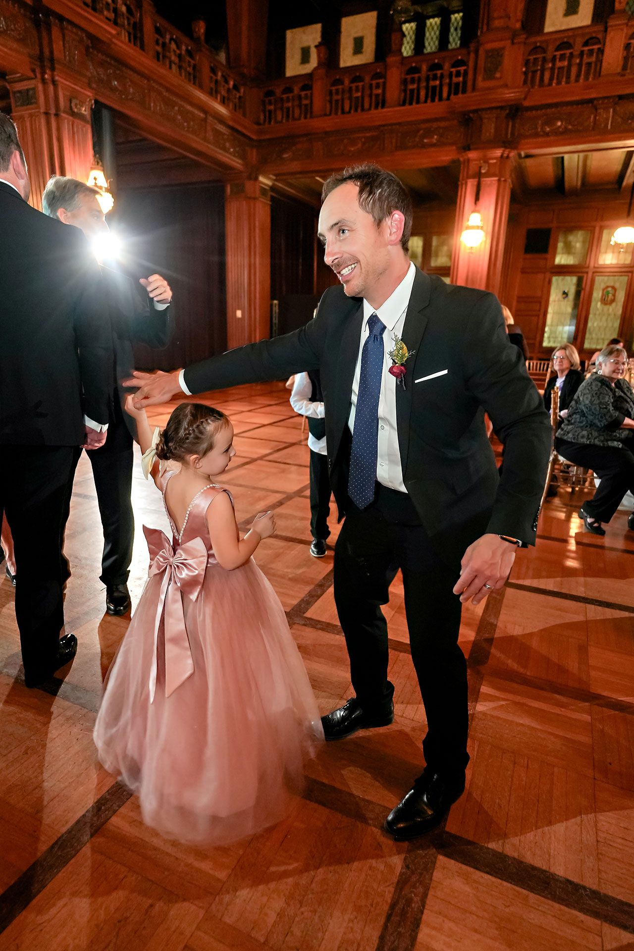Raelyn Patrick North United Methodist Scottish Rite Indianapolis Wedding 320