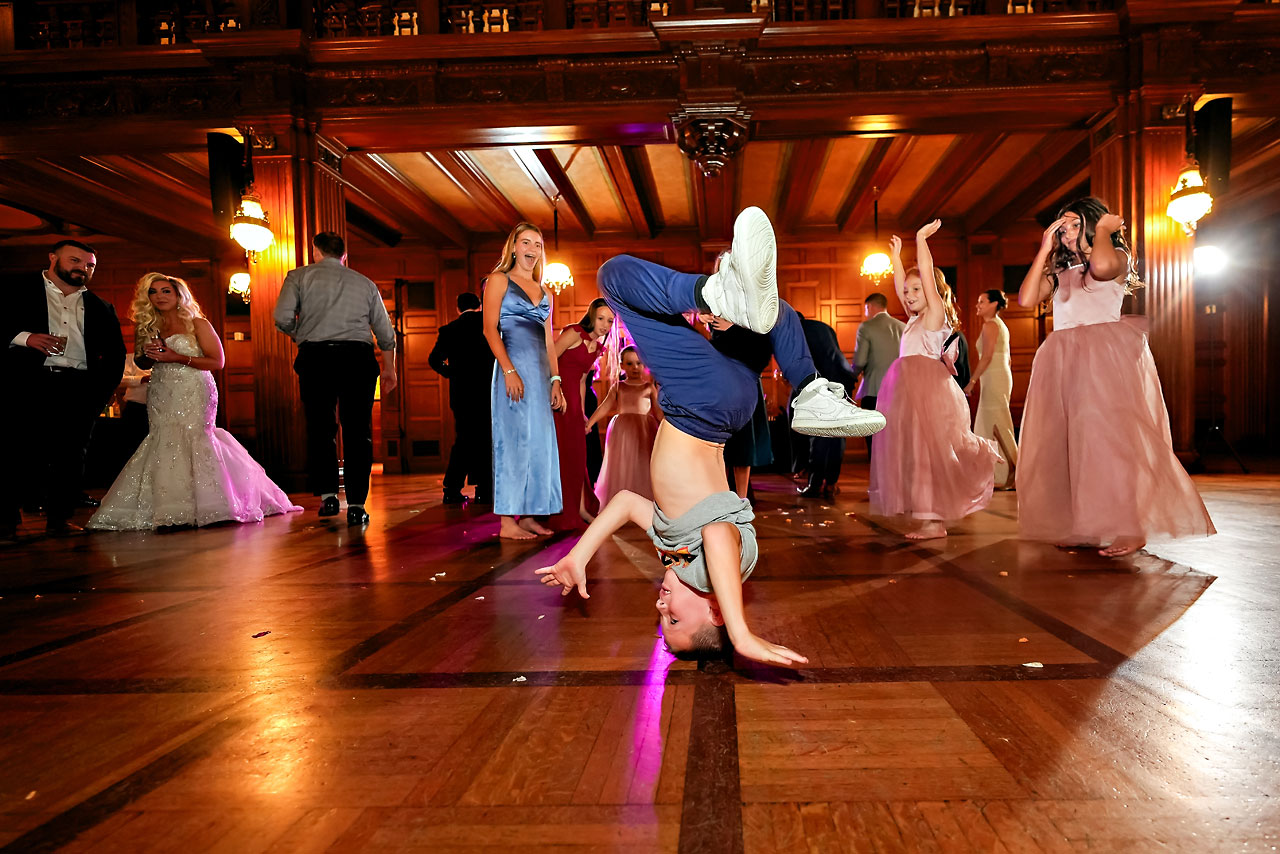 Raelyn Patrick North United Methodist Scottish Rite Indianapolis Wedding 348
