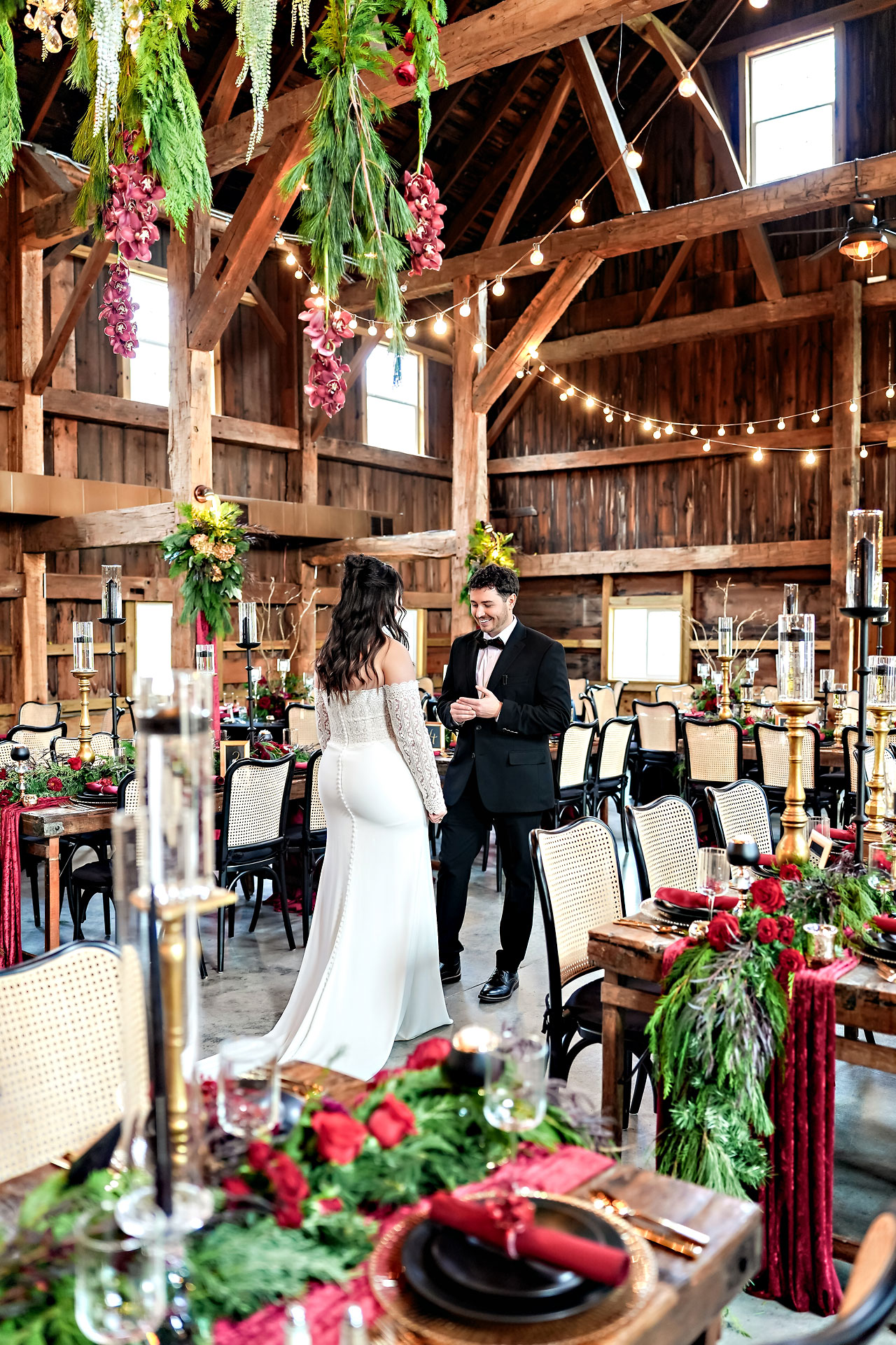 Elizabeth Gavin The Red Barn Sycamore Farm Wedding 042
