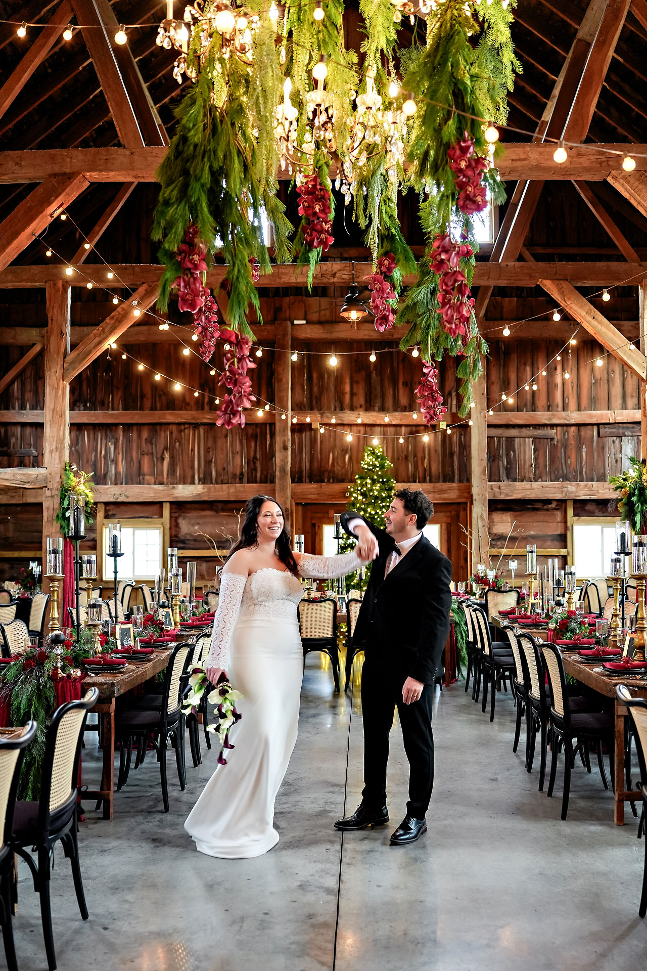 Elizabeth Gavin The Red Barn Sycamore Farm Wedding 047