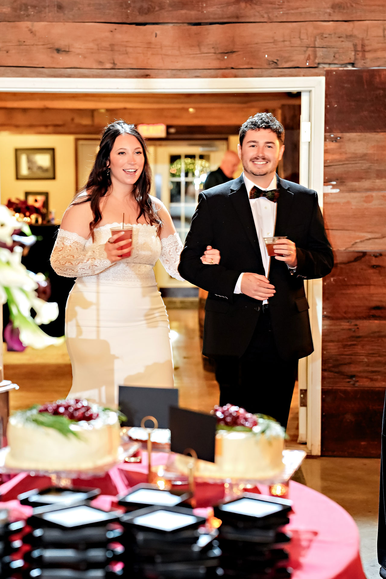 Elizabeth Gavin The Red Barn Sycamore Farm Wedding 211